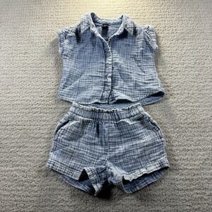 Baby Gap 18-24month Crinkle Gauze Two-Piece Outfit Set